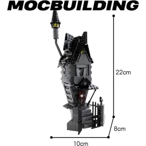 Movie Creator MOC House of Nightmare Christmas Building Blocks Creator Haunted house Assembly model DIY Bricks Toys Xmas Gift