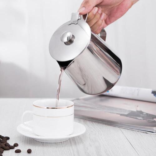 60/85/150ml Portable Milk Mug Stainless Steel Coffee Shop Cup Jug with Handle New