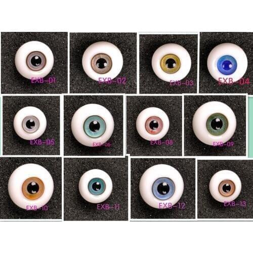 EXB Hand made BJD Doll Glass eye YOSD MSD SD doll eyes fit for all doll ,Factory sale directly Free shipping