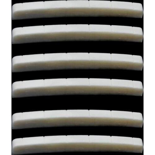 Lovoski 6x Buffalo Bone Nut for Type Electric Guitar Accessory