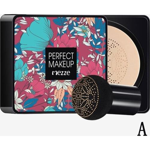 Small Mushroom Head Mat BB Cream Air Cushion Long-lasting Brighten Base Cream Concealer Moisturizing Foundation Makeup CC R5N0