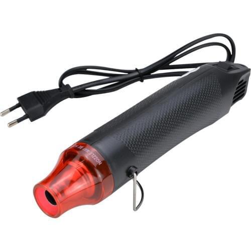 EU Plug 300W Mini Hot Air Blower Embossing Heat Tool 220V DIY Using Electric Power Heat Gun DIY Polymer Clay Shape Tool