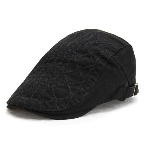 Mens hat outdoor casual beret forward caps street trend fashion cap