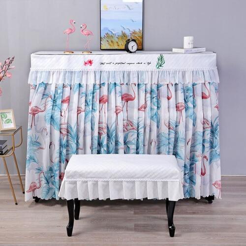New Modern Artistic Piano Cover Simple Lace Piano Cover Full Cover Dust Piano Decoration