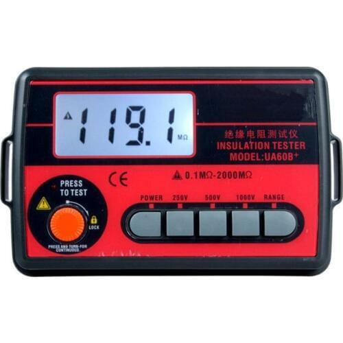 High Precision Original Insulation Resistance Meter Digital Megger 250V/500V/1000V Insulation Ohmmeter Shake Table Testing Meter