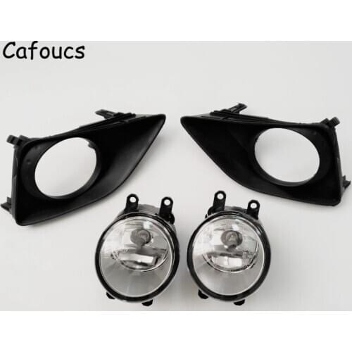 Car Front Fog Light and Lamp Hood Cover For Toyota Corolla 2007 2008 2009 2010 Accessories