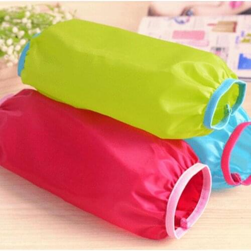 Water-proof Rubber Washing Gloves Kitchen Dishewashing Sleeve Gloves House Cleaning Long Sleeve Cleaning Tools