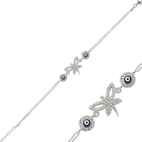 Tevuli 925 Sterling Silver Dragonfly Womens Bracelet