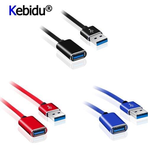 1M USB Cable Super Speed USB 2.0 Data Cable Data Sync USB 2.0 Extension Cable Cord USB 2.0 Extender Wire For PC Computer Printer