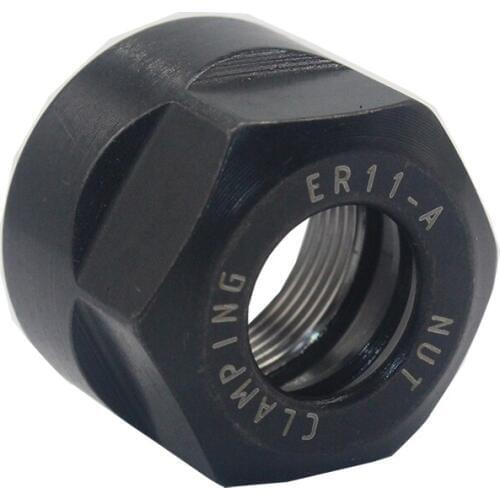 1PC ER11 A NUT High Precision Machine Nut Collet Accessory Sparepart CNC Router Engraving Nuts
