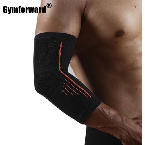 1Pc Elbow Pad Arm Brace Support Protector Volleyball Basketball Sports Elastic Elbow Sleeve Fitness Brace Compression Protection