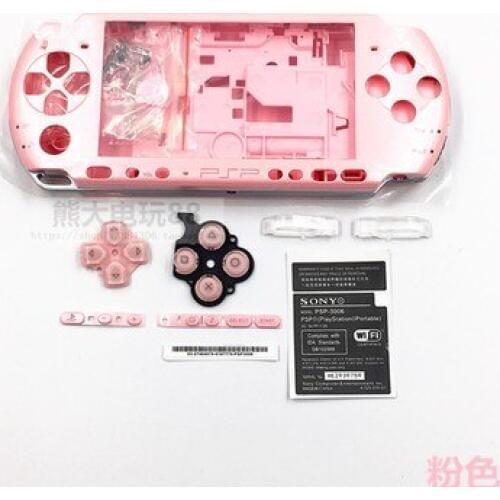 100% Fit For PSP 3000 PSP300X Game Console Full Housing Shell Cover Case With Buttons Kit