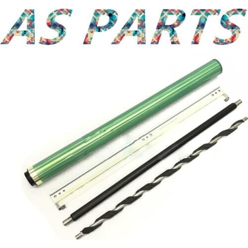 1X OPC Drum + Cleaning Blade + PCR + Cleaning Roller for Konica Minolta C226 C256 C266 C7222 C7226 226 256 cleaning roller kit