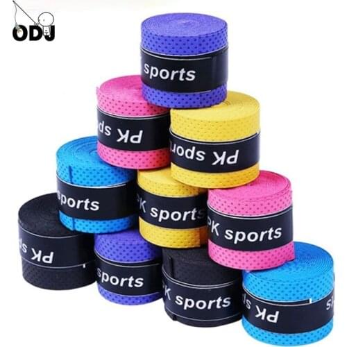 5Pcs Fishing Rod Handle Wrapping Belt Absorbing Sweat Belt Anti-Slip Tape 5 Color 105cm Length for Each Piece Fishing Tackle