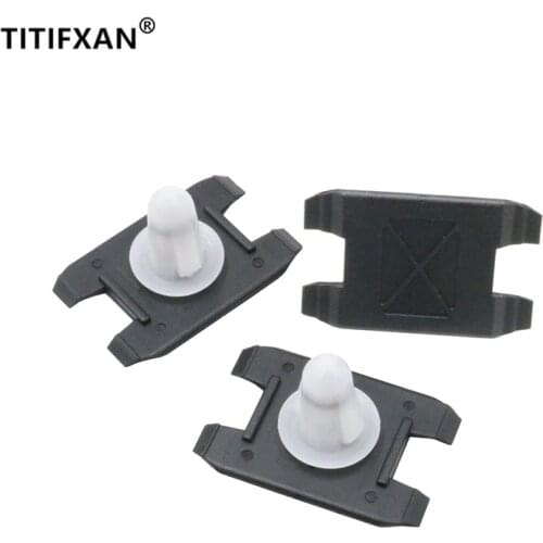 5PCS Car side skirt sill guard plank front wheel arch trim plastic fastener clip for BMW 7 series 750iL X3 X4 F25 F26 E38