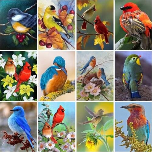 5d Diamond Painting Animal Bird Diamond Embroidery Full Square Drill Picture of Rhinestones Mosaic Dross Stitch Home Decoration