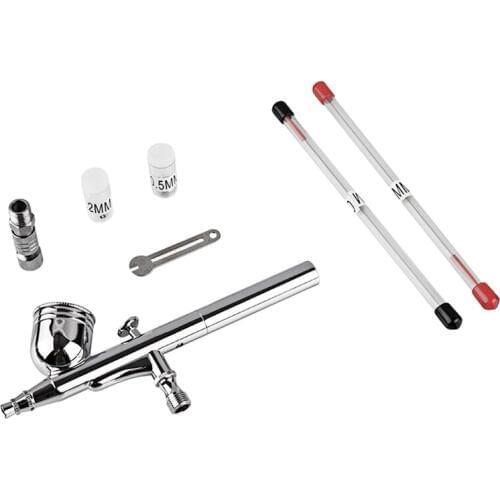 Dual Action Airbrush Spray Gun Air Compressor Kit Art Painting Tattoo Manicure Craft Cake Spray Model Air Brush Nail Tool Set