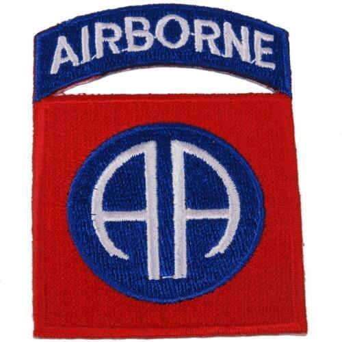 WW2 US ARMY 82ND AIRBORNE DIVISION PATCH PARATROOPER SHOULDER PATCH BADGE