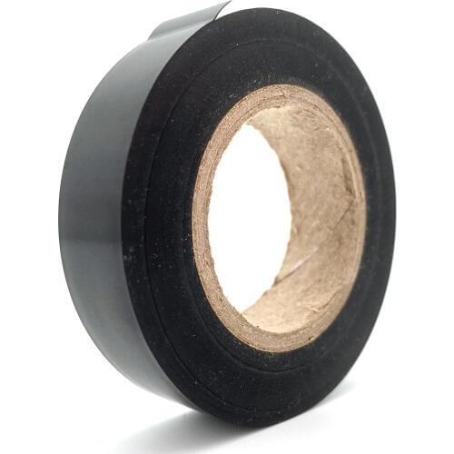 Black PVC Electrical Tape Flame Retardant Insulation Adhesive Tape Cable Wiring Loom Harness Tape Waterproof Tape 17mmx30m
