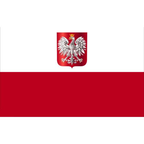 Jemony 90x150cm The Poland POL .pl Flag
