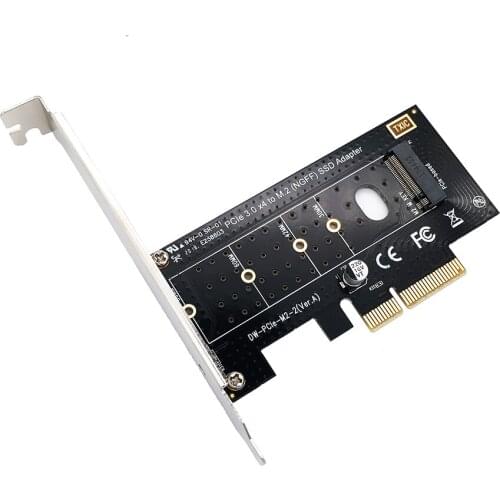 Adapter Card NVME M.2 Solid State To PCIE 3.0 X4 High speed Expansion Converter Riser Card M2 NGFF To SSD PCI Express 4X