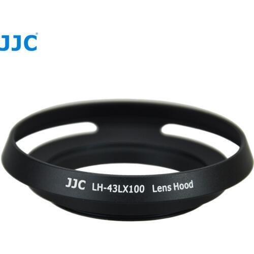 JJC Metal Lens Hood 58mm Protector for Panasonic LUMIX DMC-LX100 and LEICA D-LUX (Typ 109)