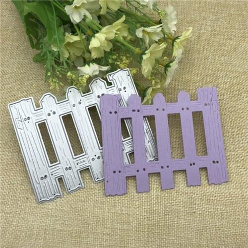 Fence Metal Cutting Dies Stencil for DIY Scrapbooking Photo Album Embossing Paper Cards Crafts Die cuts