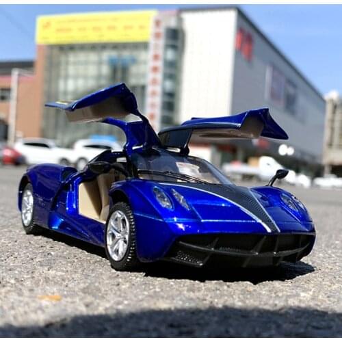 1:32 Pagani Huayra Zonda Alloy Sports Car Model Diecast Metal Toy Vehicles Car Model Simulation Sound Light Collection Kids Gift