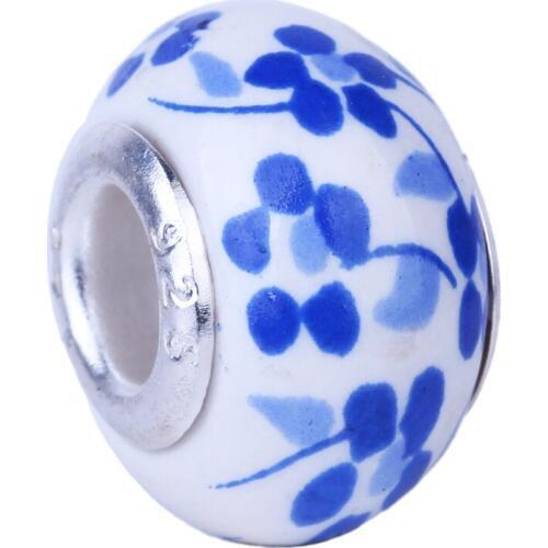 New Arrivals 10*14MM Big Hole Bead Charms Fit Murano European Jewelry Bracelet beads for jewelry making berloque TK015