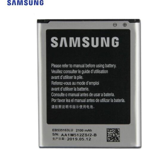 SAMSUNG Original Replacement Battery EB535163LU For Samsung I9082 Galaxy Grand DUOS I9080 I879 I9118 Neo+ i9168 i9060