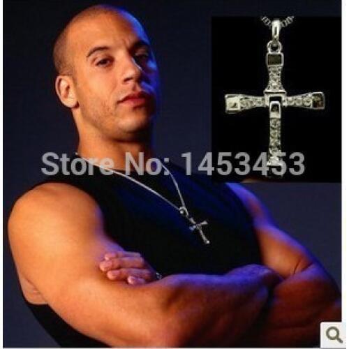 Furious 7 Fast & Furious Cross Necklace Dominic Toretto necklace
