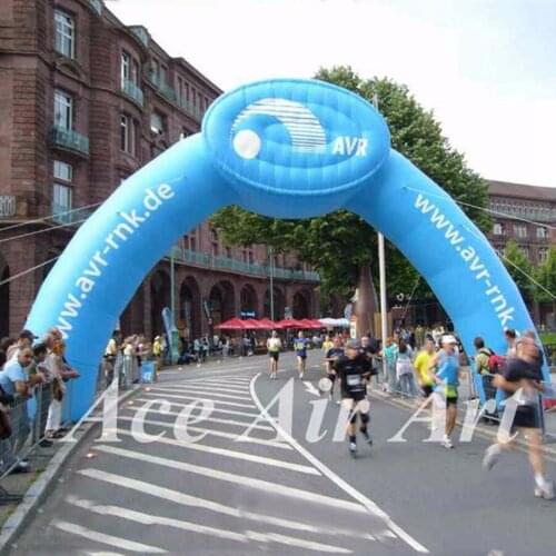 Custom oxford new design Billboard arch balloon pop up advertising and decoration archline with Free logo on discount