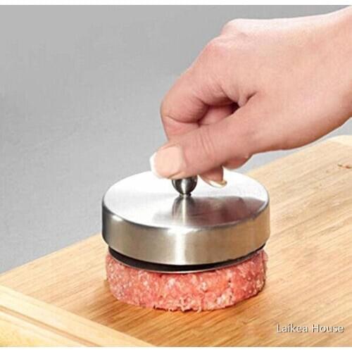Stainless Steel Hamburger Press Mold DIY Rice Ball Sandwich Omelette Mold Kitchen Non-stick Burger Meat Press Tools Accessories