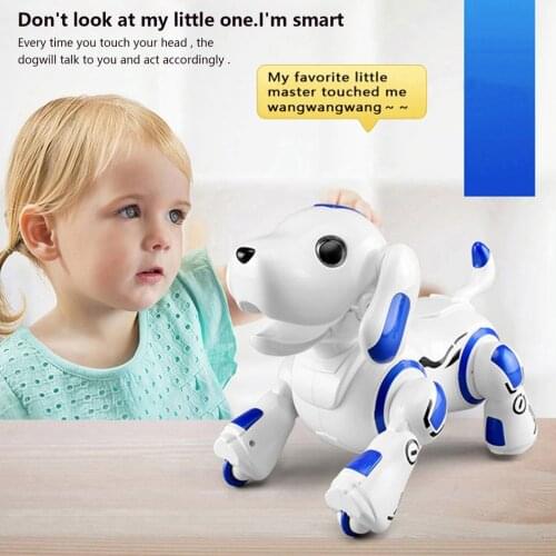 Robot Dog Wireless Remote Control Smart Animals Toy Programming Remote Control Toys Kids Toys Electronic Toys