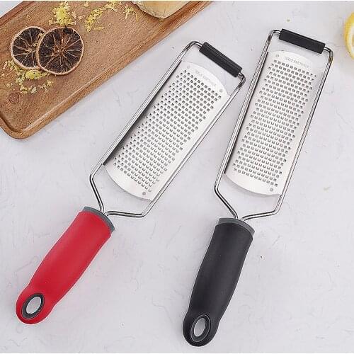 Multifunctional Wide-board Cheese Tools Cheese Grater With Brush Chocolate Shavings Lemon Zest Shredded Small Gadget For Kitchen
