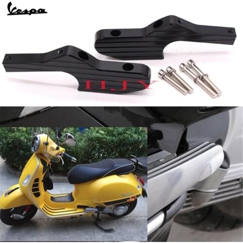Passenger Foot Peg Extensions Extended Footpegs for Vespa GT GTS GTV 60 125 150 200 250 300 300ie