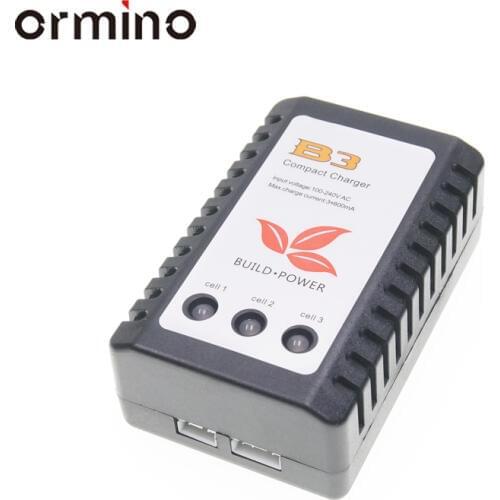 ORC 1pcs New IMAX B3 Lipo Battery Balance Charger 2S 3S lipo 7.4v 11.1v RC Drone Battery Quadcopter FPV Charger Kit RC Lipo