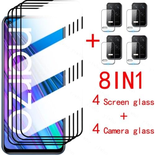 Realmi Narzo 30 5G protective glass for Oppo Realme Narzo 30A A30 30 A screen protector on Realmy Narzo30A camera safety glass