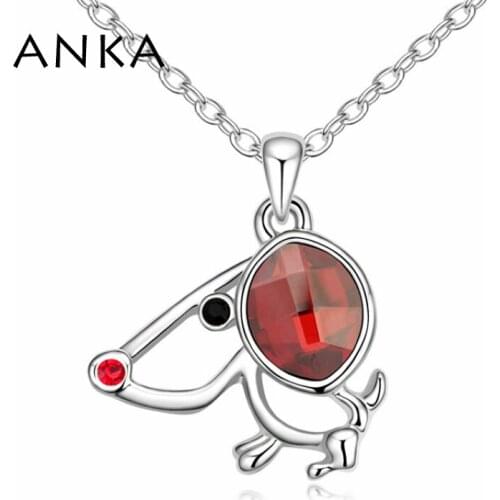 Collier Promotion Trendy Women Colar Collares Mujer 2020 New Dog Crystal Necklace Crystals from Austria #102738