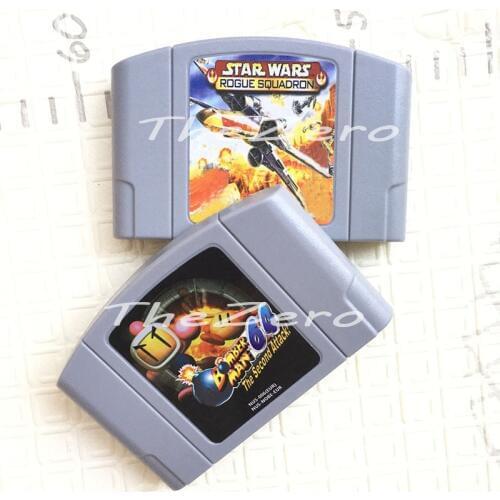 Star Wars - Rogue Squadron Bomberman - The Second Attack for 64 Bit EU PAL Version Video Game Console