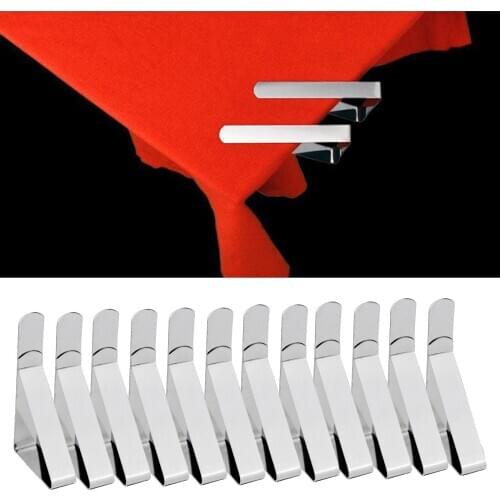 12 Pack Tablecloth Clip Table Cover Clamps Tablecloth Holder Fitting 45mm