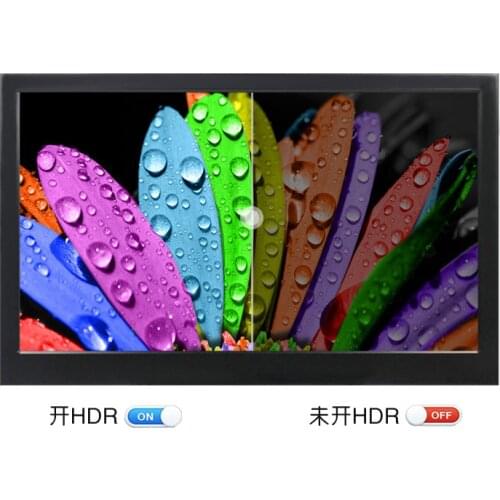 15.6 inch split portable touch screen monitor with battery for smartphone, laptop and game consoles