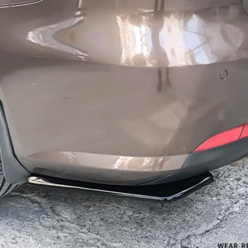 2pc Car Styling Car Rear Bumper Spoiler Accessories for Nissan Teana X-Trail Qashqai Livina Sylphy Tiida Sunny March Murano