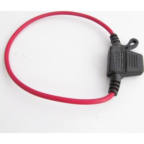 50pvs Waterproof Car Auto In Line Blade Fuse Holder Fuses