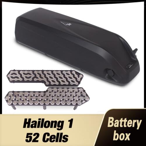 E-bike Electric bike battery box case HaiLong SSE-046 Down Tube downtube 10S 5P 13S 4P Nickle strips 18650 cell holder