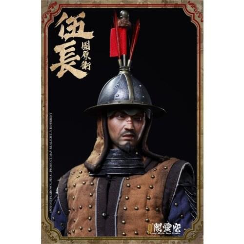 For Sale 1/6th Metal Material Helmet Male Of KLG-R024 Ancient Chinese General of Ming Dynasty For 12 inch Soldier Accessories