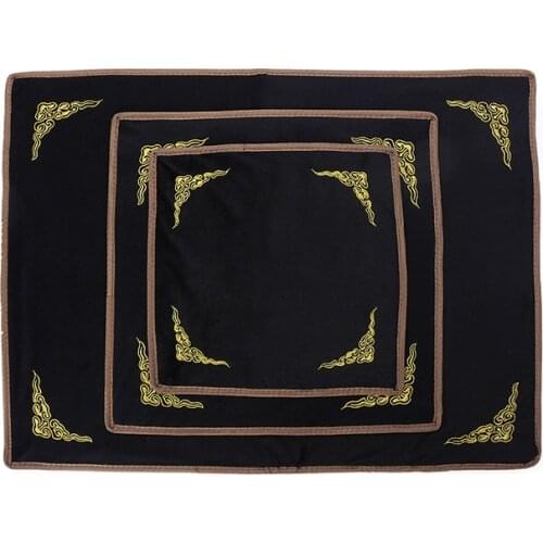 Black And White Double Sided Jewelry Suede Display Cloth For Femal Ring Earring Pendent Bracelet Jewellery Organizers Show Pad