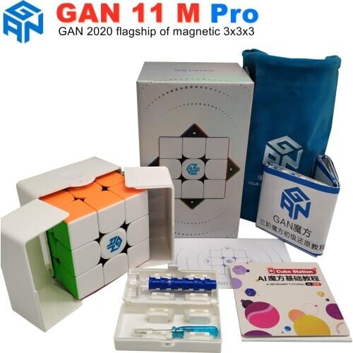 GAN 11 M Pro Magnetic 3x3x3 Magic Cube Speed GANS Cube Magnets Puzzle Cubes GAN11M Toys For Children