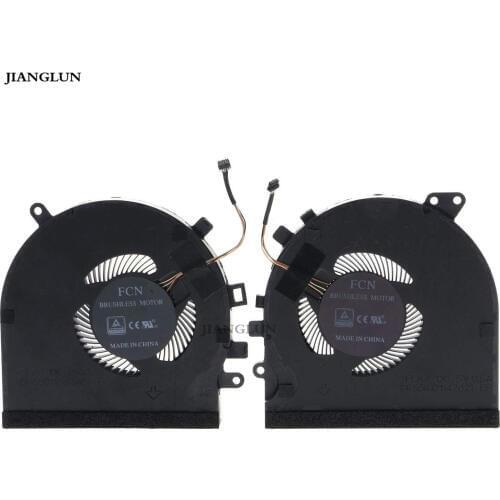 JIANGLUN CPU & GPU Cooling Fan For Razer Blade 15 RZ09-0270 GTX 1060 DFS5K121142621 DFS501105PROT