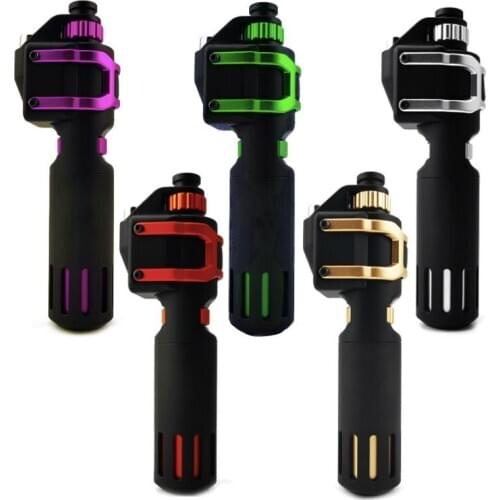 JC Pro Cartridges Tattoo Machine Tattoo Pen with Tattoo Battery Pack Adjustable Strike Hardness and 4 Grips